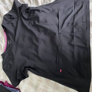 Heart soul scrub top